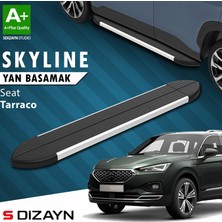 S-Dizayn Seat Tarraco Skyline Aluminyum Yan Basamak 193 Cm 2018-2024 A+ Kalite
