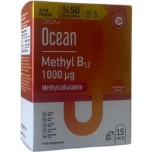 Ocean Methyl B12 Metilkobalamin 1000 Uq 15 ml Sprey