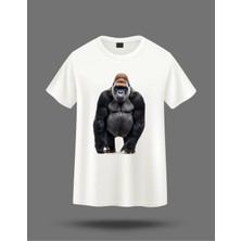 Karaoğlu Goril Baskılı Penye Tişört