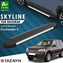 S-Dizayn Land Rover Freelander 2 Skyline Aluminyum Yan Basamak 173 Cm 2006-2014 A+ Kalite