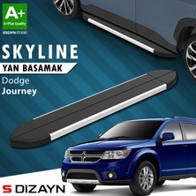 S-Dizayn Dodge Journey Skyline Aluminyum Yan Basamak 183 cm 2008-2020 A+ Kalite