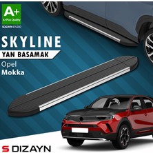 S-Dizayn Opel Mokka 2 Skyline Krom Yan Basamak 173 Cm 2020 Üzeri A+ Kalite