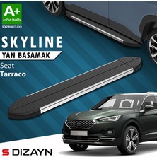 S-Dizayn Seat Tarraco Skyline Krom Yan Basamak 193 Cm 2018-2024 A+ Kalite
