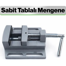 Badem10 Tezgah Mengenesi 2,5 Inç Masaya Sabitlenebilir Dayanıklı Metal Yapı Atölye Hobi Tamir Mengenesi