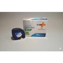 Ecotag Kağıt Şerit Etiket 12 mm x 4 mt