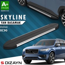 S-Dizayn Volvo XC90 2 Skyline Krom Yan Basamak 193 Cm 2015-2019 A+ Kalite
