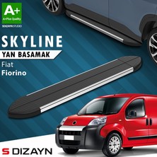 S-Dizayn Fiat Fiorino Skyline Krom Yan Basamak 173 Cm 2008 Üzeri A+ Kalite