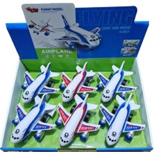 LTG Nova Mey Ithalat® MG-D500-29 Sürtmeli̇ Işikli ve Müzi̇kli̇ Yolcu Uçaği