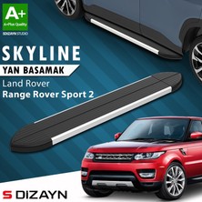 S-Dizayn Land Rover Range Rover Sport 2 Skyline Aluminyum Yan Basamak 193 Cm 2013-2022 A+ Kalite