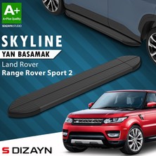 S-Dizayn Land Rover Range Rover Sport 2 Skyline Siyah Yan Basamak 193 Cm 2013-2022 A+ Kalite