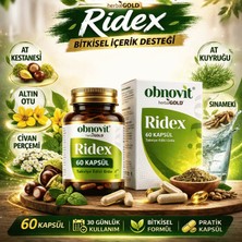 Obnovit Ridex 60 Kapsül Bitkisel İçerikli Takviye Edici Gıda – At Kestanesi & Bitki Ekstraktları