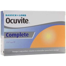 Bausch + Lomb Ocuvite Complete Balık Yağı 60 Kapsül