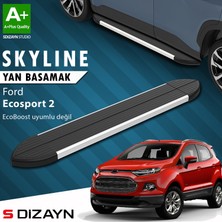S-Dizayn Ford EcoSport 2 Skyline Aluminyum Yan Basamak 173 Cm 2012-2022 A+ Kalite