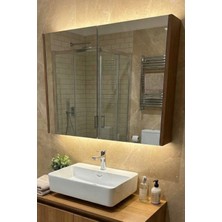 Adn Dizayn 60X70 cm Banyo Aynalı Üst Dolap – Duvar Tipi Ayna-Sadece Ayna