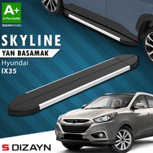 S-Dizayn Hyundai IX-35 Skyline Aluminyum Yan Basamak 173 Cm 2010-2015 A+ Kalite