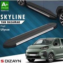 S-Dizayn Fiat Ulysse Skyline Krom Yan Basamak 213 Cm 2022 Üzeri A+ Kalite