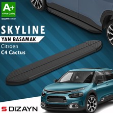 S-Dizayn Citroen C4 Cactus Skyline Siyah Yan Basamak 183 Cm 2014 Üzeri A+ Kalite