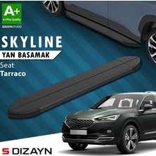 S-Dizayn Seat Tarraco Skyline Siyah Yan Basamak 193 Cm 2018-2024 A+ Kalite