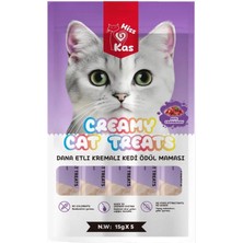 Miss Kas Dana Etli Kremalı Kedi Ödül Maması 15G x 5 Li
