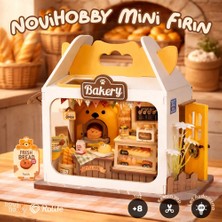 Novihobby Mini Fırın|minyatür Maket Ev Seti | (Breadbox)