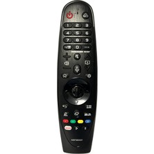 Zapex Lg AKB75855501 AN-MR18BA-AN-MR19-AN-MR19BA-AN-MR20-AN-MR20GA-AN-MR21-AN-MR22-AN-MR23-AN-MR19-AN-MR24-AN-MR650A Air Mouse ve Ses Komut Özellikli LED LCD Tv Kumandası