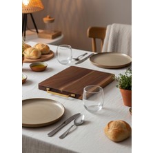 The Mia Natura Akasya Kesme Tahtası 29X22X2 cm