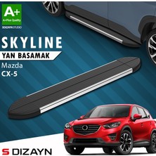 S-Dizayn Mazda CX-5 Skyline Krom Yan Basamak 183 Cm 2012-2016 A+ Kalite