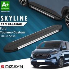 S-Dizayn Ford Tourneo Custom 2 Skyline Krom Yan Basamak 263 Cm 2023 Üzeri A+ Kalite