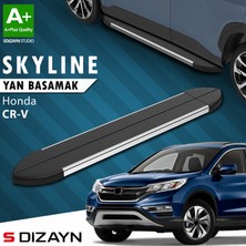 S-Dizayn Honda CR-V 4 Skyline Krom Yan Basamak 173 Cm 2012-2018 A+ Kalite