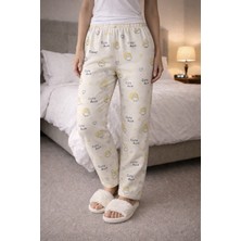 Modabox %100 Pamuk Örme Kadın Pijama Altı