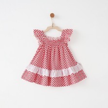 Andywawa Kız Bebek Elbise Dress Cherry Chatty ANW-AC26689