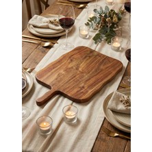 The Mia Natura Akasya Kesme Tahtası 46X27X2 cm