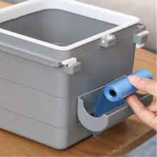 İsmiyle Al Masa Altı Sürgülü Mini Çöp Kovası