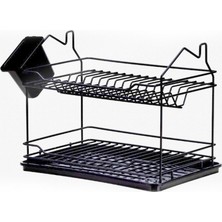 Go İthalat ,evim 2 Katlı Tabaklık Siyah (3791)