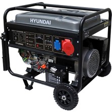 Hyundai HHY12000E-3 Trifaze Benzinli Jeneratör 10 Kw 380V Marşlı 27L Bakır Sargı