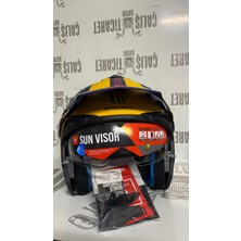 Çalış Ticaret Batur mt Helmet Streefıghter Sv S Totem C3 Matt Yellow Kask -Xl (61-62) -