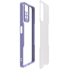 Najmaddin Newface Xiaomi Redmi Note 11 Pro Kılıf Platin Silikon - Mavi