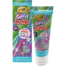 Crayola Swirl Çürük Karşıtı Renk Değiştiren Florürlü Karpuzlu Diş Macunu 99GR