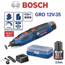 Bosch Gro 12V-35 Akülü Çok Fonksiyonlu El Aleti Tek Batarya 3 Ah