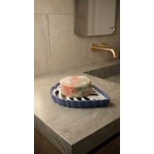 Fandora Yaprak Tasarımlı 2 Parçalı Sabunluk - Mutfak ve Banyo Lavabo Düzenleyici