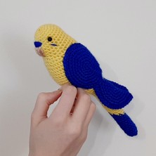 Nildamigurumi Amigurumi Örgü Oyuncak Muhabbet Kuşu Fenerbahçeliyim