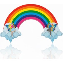 Efe Pastacılık Dekor Gökkuşağı 10’lu Paket – Pasta ve Doğum Günü Süsü