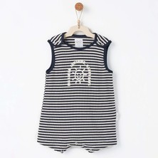 Andywawa Bebek Tulum Romper Bamboo Strıped ANW-AC26670