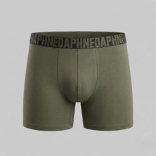 Daphne Sport Premium Erkek Boxer %95 Pamuk Esnek Likralı Konforlu Terletmeyen Iç Giyim