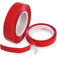 Belle Fusion Mey Ithalat® Sgs 2520 Şeffaf Çift Taraflı Silikonize Bant 18 mm 2 Metre