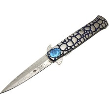 Haps Bugs Cravus Sibirya Kobra Çakı Blue S-2075L 21,5 cm