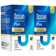 Ocean Plus 1200 Mg Balık Yağı 50 + 50 Softjel Kapsül