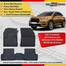 Ds Automobiles Ds7 Paspas Araca Özel Crossback 2019 Sonrası Için Derin Havuzlu Paspas Bosse North Serisi