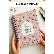 Ramazan Ajandası, Oruç, Hatim, Teravih, Günlük ve Aylık Planlayıcı, Sert Kalın Kapak, Tarihli