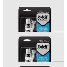 Belle Fusion Mey Ithalat® Selsil Mutfak ve Duşakabin Silikonu Şeffaf 50 ml